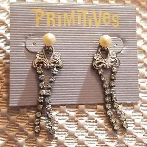 Pearlescent earrings set of two - Picture 3 of 4